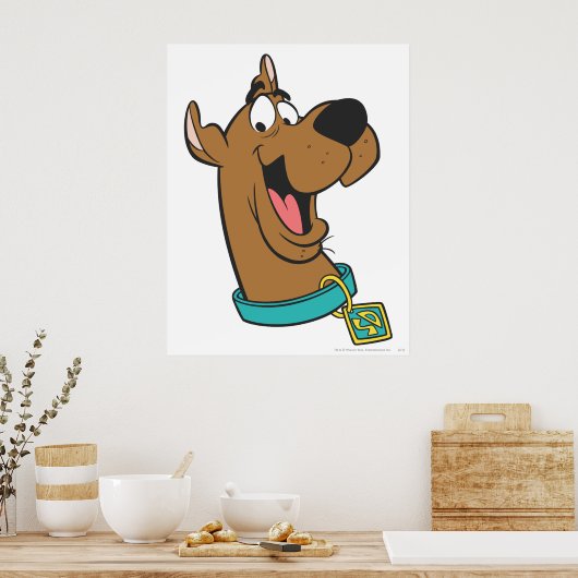 Scooby-Doo Happy Face Poster (Keuken)