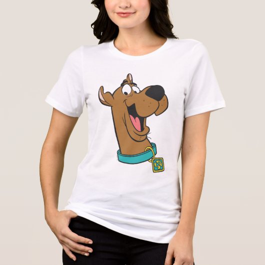 Scooby-Doo Happy Face Tri-Blend Shirt (Voorkant)