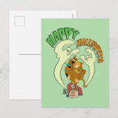 Scooby-Doo | Happy Halloween Briefkaart (Voorkant / Achterkant)