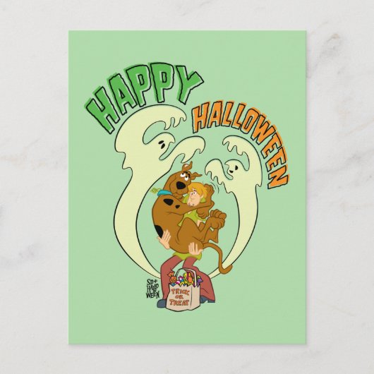 Scooby-Doo | Happy Halloween Briefkaart (Voorkant)