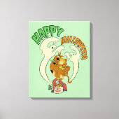 Scooby-Doo | Happy Halloween Canvas Afdruk (Voorkant)