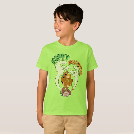 Scooby-Doo | Happy Halloween T-shirt (Voorkant volledig)