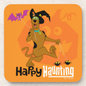 Scooby-Doo | Happy Haunting Bier Onderzetter (Voorkant)