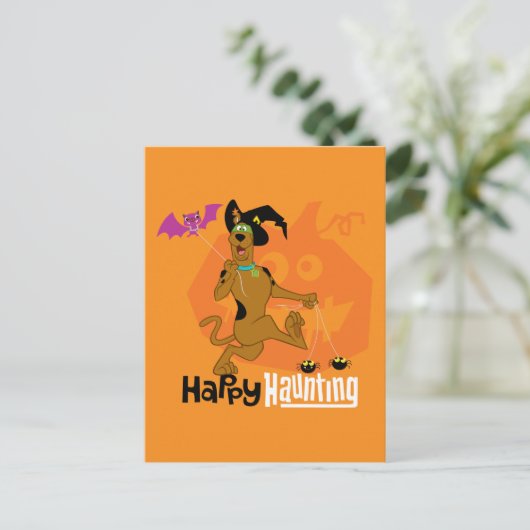 Scooby-Doo | Happy Haunting Briefkaart (Staand voorkant)