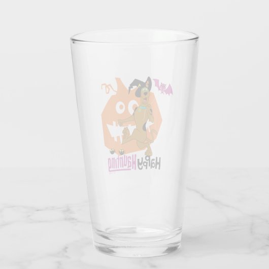 Scooby-Doo | Happy Haunting Glas (Achterkant)