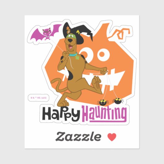 Scooby-Doo | Happy Haunting Sticker (Vel)