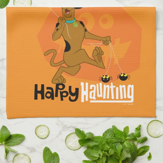 Scooby-Doo | Happy Haunting Theedoek (Gevouwen)