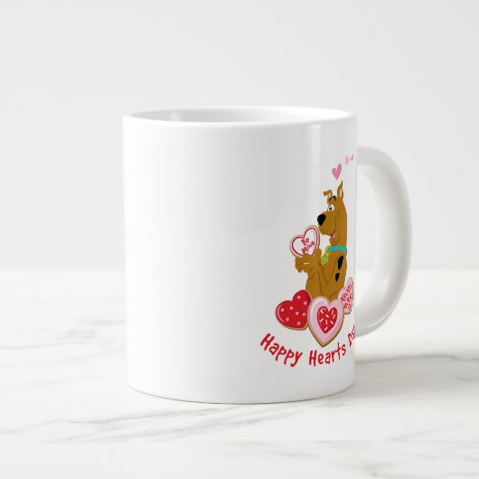 Scooby-Doo - Happy Hearts Day Grote Koffiekop (Voorkant rechts)