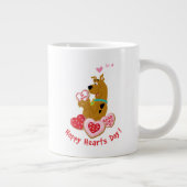 Scooby-Doo - Happy Hearts Day Grote Koffiekop (Rechts)