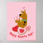 Scooby-Doo - Happy Hearts Day Poster (Voorkant)