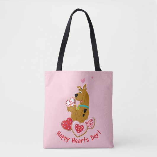 Scooby-Doo - Happy Hearts Day Tote Bag (Voorkant)