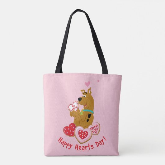 Scooby-Doo - Happy Hearts Day Tote Bag (Achterkant)