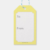 Scooby-Doo Happy Walk Cadeaulabel (Achterkant)