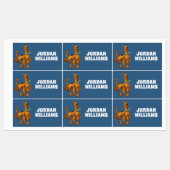 Scooby-Doo Happy Walk | Jouw namen toevoegen Labels (Vel)
