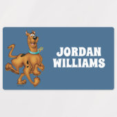 Scooby-Doo Happy Walk | Jouw namen toevoegen Labels (Design 1)