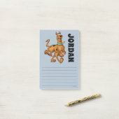 Scooby-Doo Happy Walk | Jouw namen toevoegen Post-it® Notes (Op bureau)