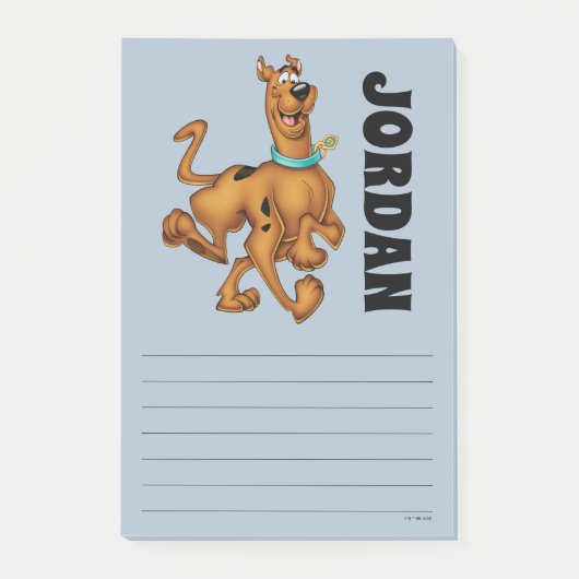 Scooby-Doo Happy Walk | Jouw namen toevoegen Post-it® Notes (Voorkant)