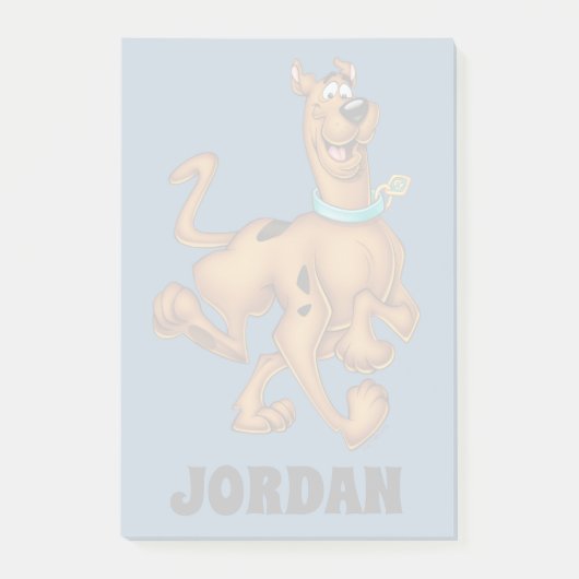 Scooby-Doo Happy Walk | Jouw namen toevoegen Post-it® Notes (Voorkant)