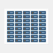 Scooby-Doo Happy Walk Labels (Vel)