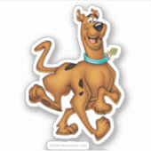 Scooby-Doo Happy Walk Sticker (Voorkant)