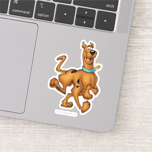 Scooby-Doo Happy Walk Sticker (Detail)
