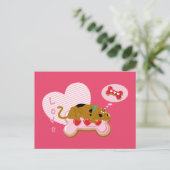 Scooby-Doo - Harde gedecorreerde scootersnacks Feestdagenkaart (Staand voorkant)