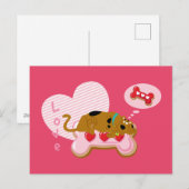 Scooby-Doo - Harde gedecorreerde scootersnacks Feestdagenkaart (Voorkant / Achterkant)