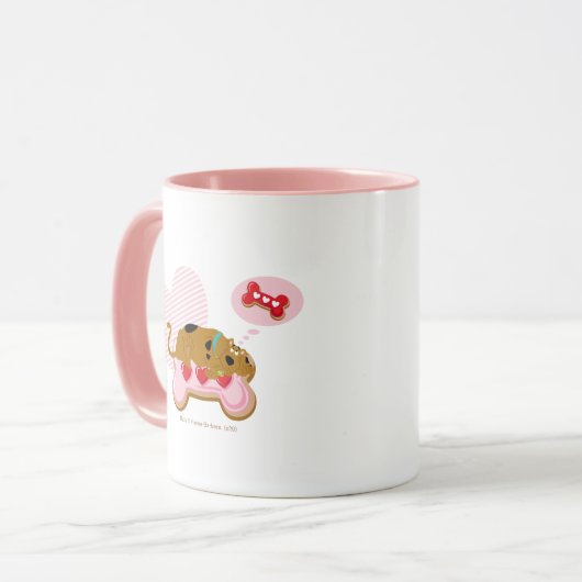 Scooby-Doo - Harde gedecorreerde scootersnacks Mok (Voorkant links)