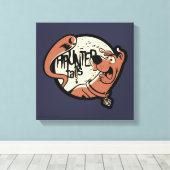 Scooby-Doo "Haunted Tails" Canvas Afdruk (Insitu (Houten vloer))