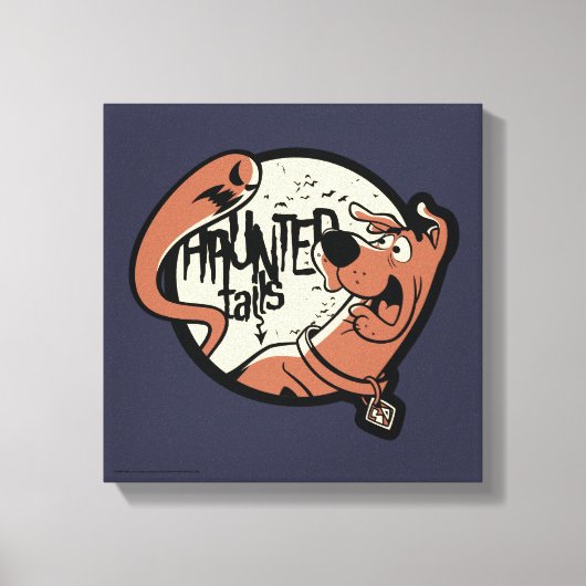 Scooby-Doo "Haunted Tails" Canvas Afdruk (Voorkant)