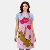 Scooby Doo - Heart-ballonnen Schort (Gedragen)