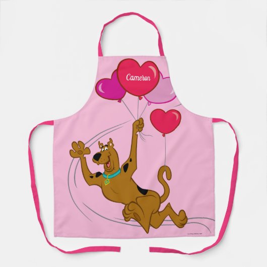 Scooby Doo - Heart-ballonnen Schort (Voorkant)
