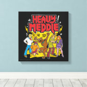 Scooby-Doo | "Heavy Meddle" Graphic Canvas Afdruk (Insitu (Houten vloer))