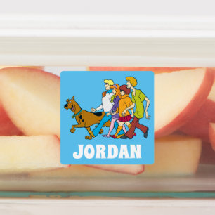 Scooby-Doo Hele gang 18 Jouw namen toevoegen Labels