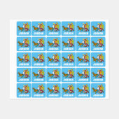 Scooby-Doo | Hele gang 18 | Jouw namen toevoegen Labels (Vel)