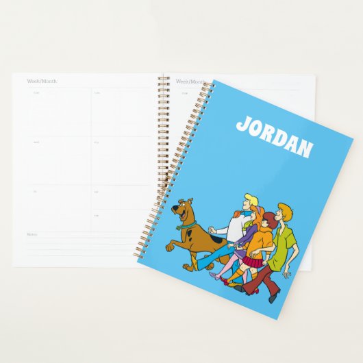 Scooby-Doo | Hele gang 18 | Jouw namen toevoegen Planner (Display)