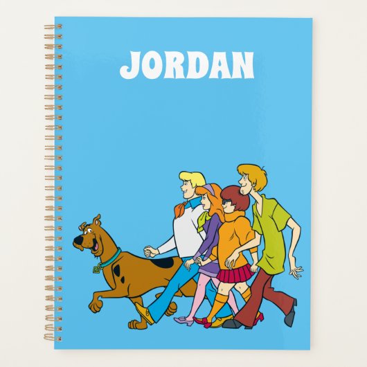 Scooby-Doo | Hele gang 18 | Jouw namen toevoegen Planner (Voorkant)