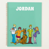 Scooby-Doo | Hele gang | Jouw namen toevoegen Planner (Voorkant)
