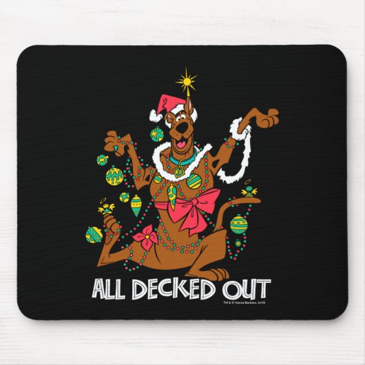 Scooby Doo helemaal uitgedost Muismat (Voorkant)
