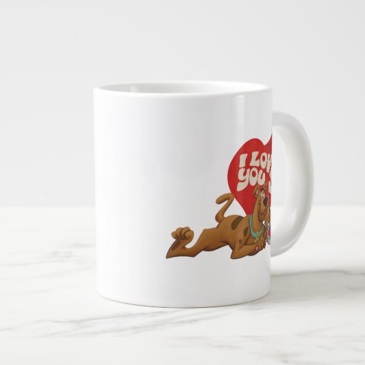 Scooby-Doo - Het is geen mysterie... ik hou van je Grote Koffiekop (Voorkant rechts)