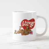 Scooby-Doo - Het is geen mysterie... ik hou van je Grote Koffiekop (Rechts)