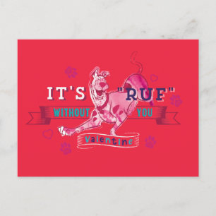 Scooby-Doo - Het is Ruf Zonder jou Feestdagenkaart