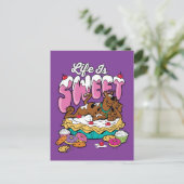 Scooby-Doo "Het leven is lief" Briefkaart (Staand voorkant)