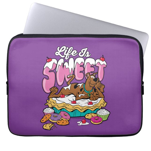 Scooby-Doo "Het leven is lief" Laptop Sleeve (Voorkant)