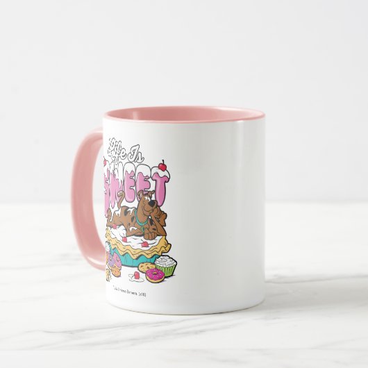 Scooby-Doo "Het leven is lief" Mok (Voorkant links)