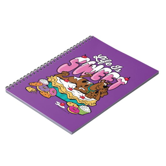 Scooby-Doo "Het leven is lief" Notitieboek (Linkerzijde)