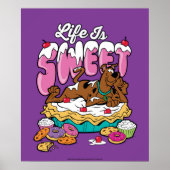 Scooby-Doo "Het leven is lief" Poster (Voorkant)