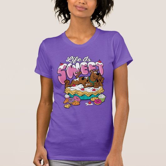 Scooby-Doo "Het leven is lief" T-shirt (Voorkant)