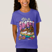 Scooby-Doo "Het leven is lief" T-shirt (Voorkant)