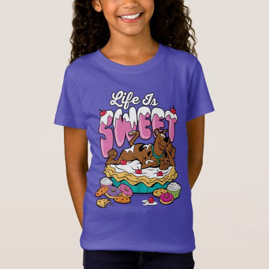 Scooby-Doo "Het leven is lief" T-shirt (Voorkant)